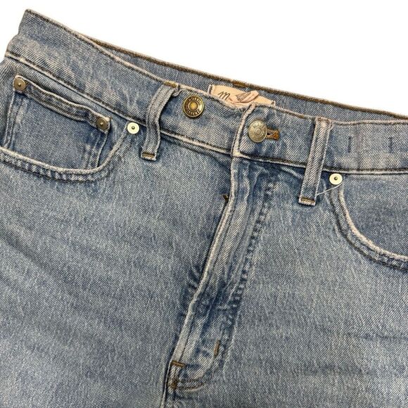 Madewell ‘The Perfect Vintage Jean’ in “Ainsworth” Wash Size 29 Raw Hem - Picture 7 of 9